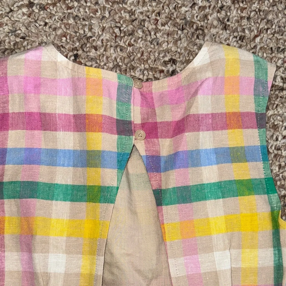 GAP Colorful Plaid Kids Dress- L
